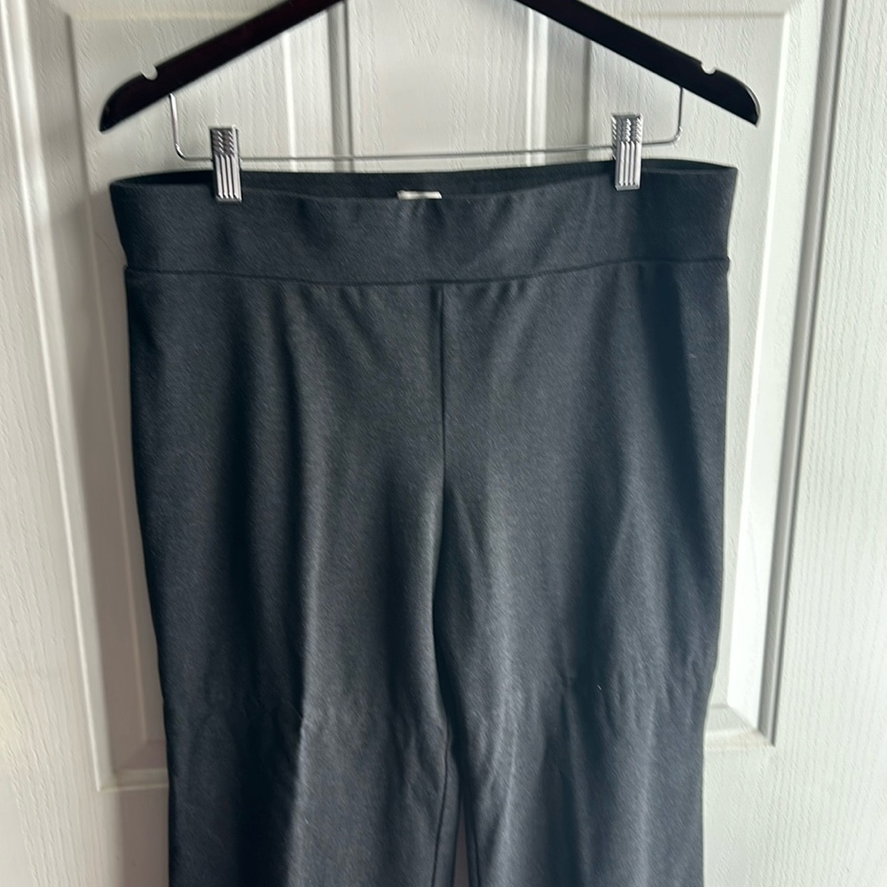 Anne Klein Stretch Dress Pant Gray